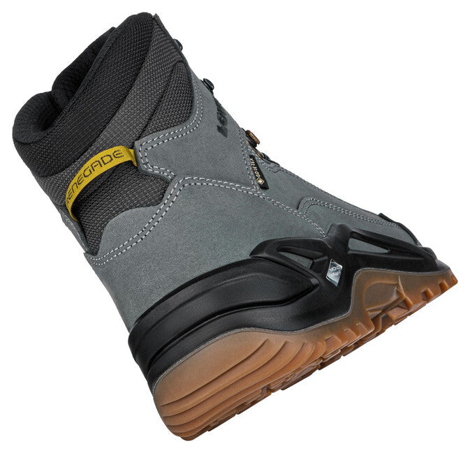 Lowa Renegade GTX bocanci mid de trekking pentru bărbați, gri închis/negru