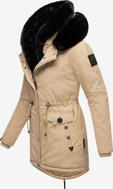 Navahoo Sweety Deluxe parka de iarnă pentru femei, taupe