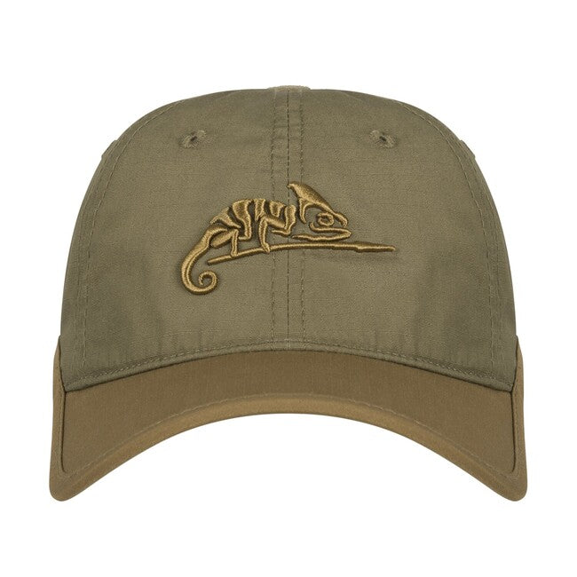 Helikon-Tex șapcă PolyCotton Ripstop cu logo, Coyote / Olive Green