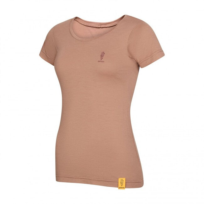 Patizon tricou merino pentru femei cu mânecă scurtă, Clove