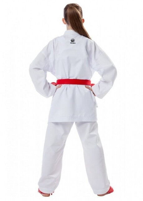 Tokaido Kumite Master WKF kimono pentru copii 270g, alb
