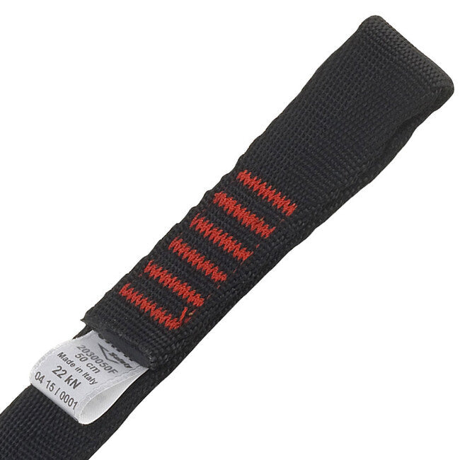 CAMP Webbing Lanyard Single buclă din poliester cu ochiuri de rezistență, 100 cm