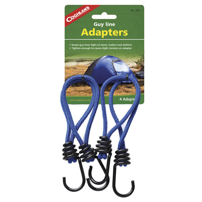 Coghlans Adaptor pentru coardă cu cârlig 15 cm, 4 buc