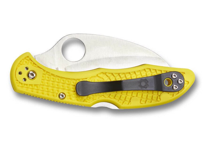 Spyderco Tasman Salt 2 briceag FRN, galben, 7,4 cm