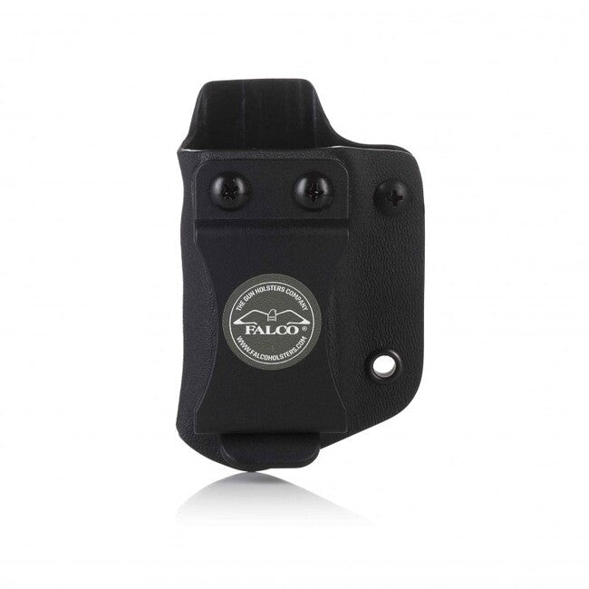 Falco Kydex F901 2021 pentru un încărcător compatibil cu încărcătoarele Glock 19, negru dreapta