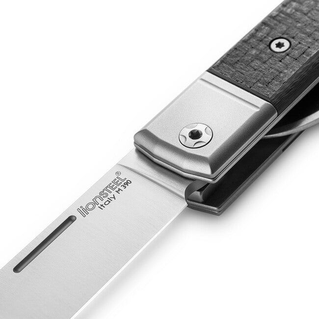 Lionsteel BestMAN BM13 CF cuțit cu pereche de lame din oțel M390