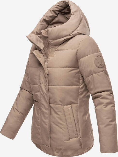Marikoo Elira16 geacă de iarnă pentru femei, Taupe grey