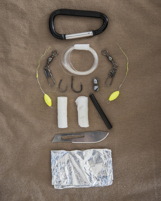 Mil-Tec set paracord supraviețuire, oliv, mic