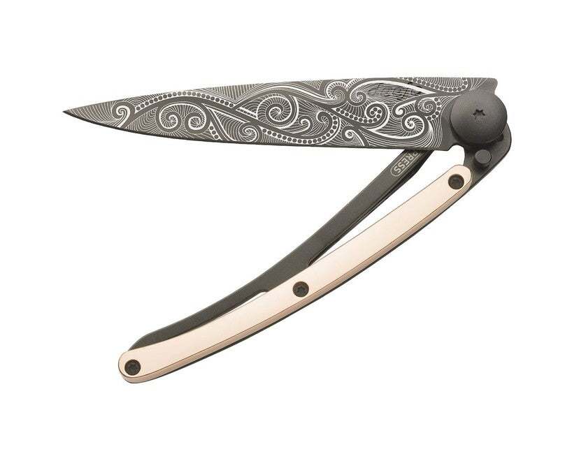 Deejo GOLD Tattoo briceag 18kt pink, Pacific