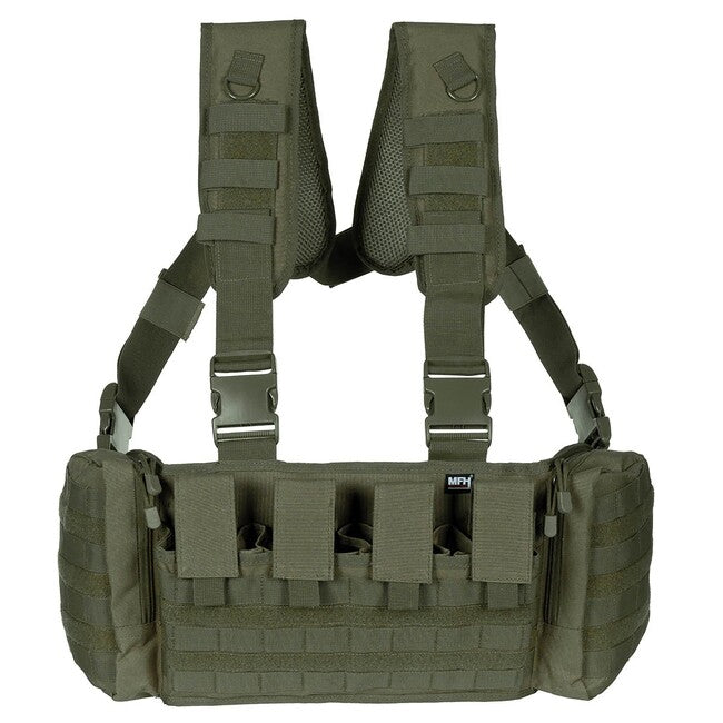 MFH Professional Mission vestă tactică Chest Rig, verde OD