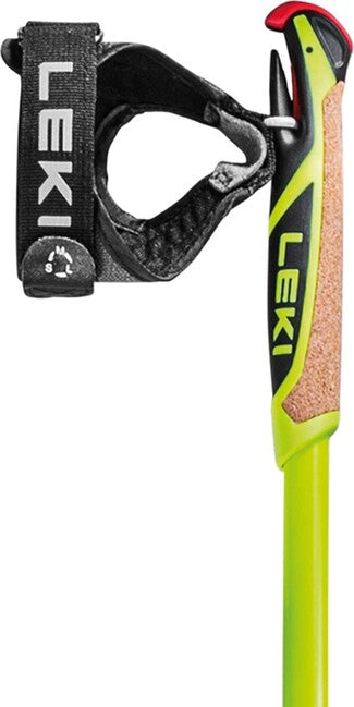 LEKI CC 450 bețe de schi de teren, galbene neon/negru-alb