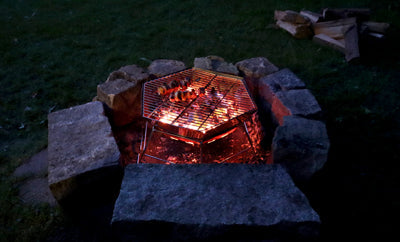 Origin Outdoors Hexagon grătar și focar