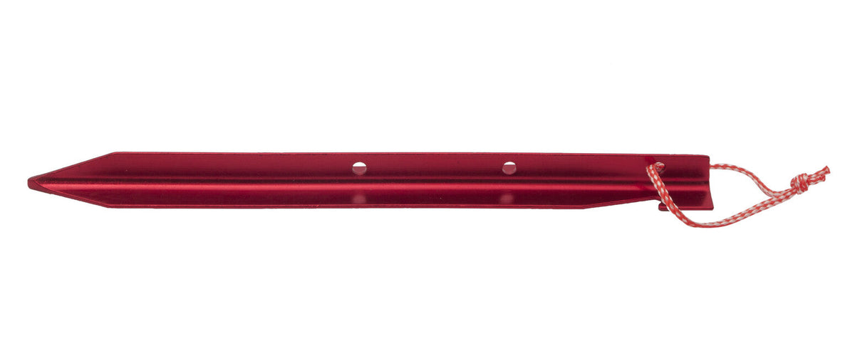 BasicNature T-Stake țaruș de cort roșu, 25 cm, 4 buc