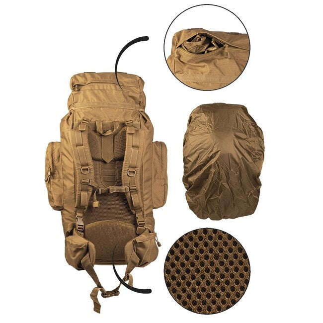Mil-Tec rucsac RECOM 88 ltr PES, Coyote