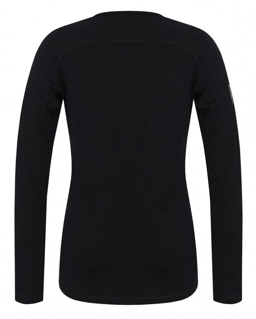 HUSKY Merow tricou termo cu mânecă lungă pentru femei, negru, L