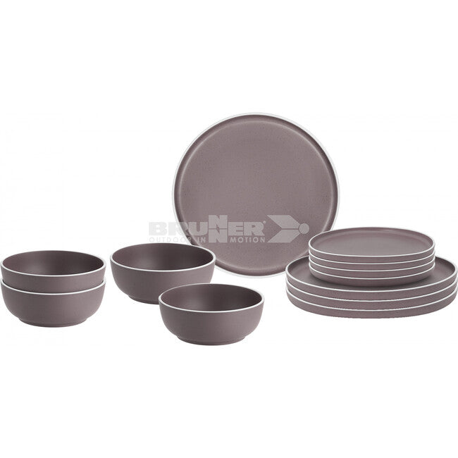Brunner Midday Dolomit set de tacâmuri de camping, violet