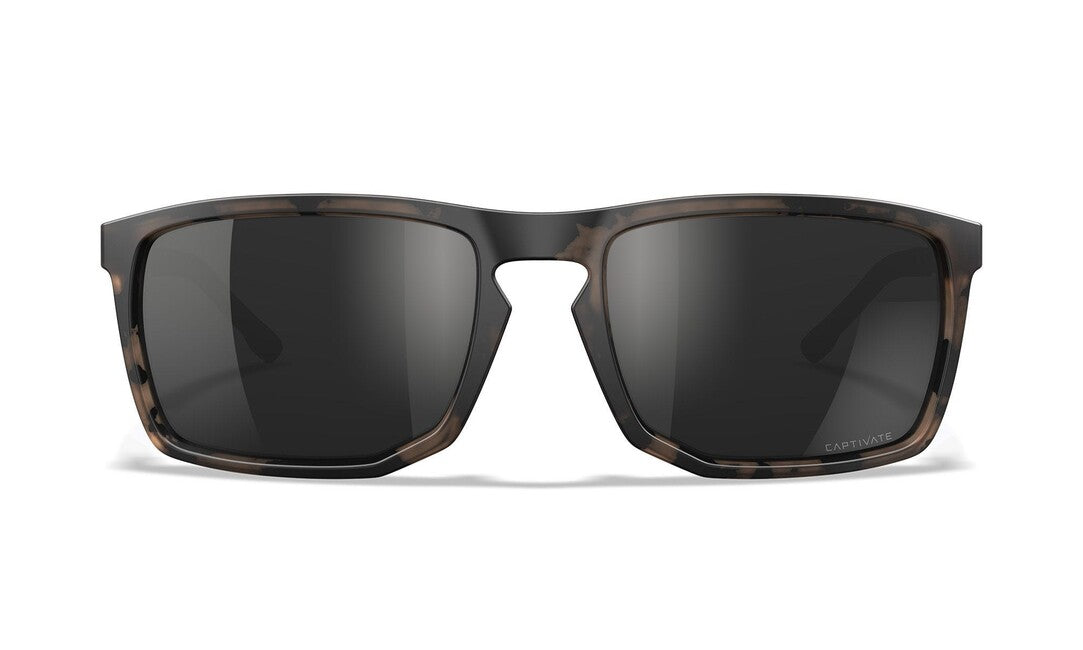 Wiley X Axe ochelari de soare Captivate Polarized Black Mirror/ Matte Tortoise Brown