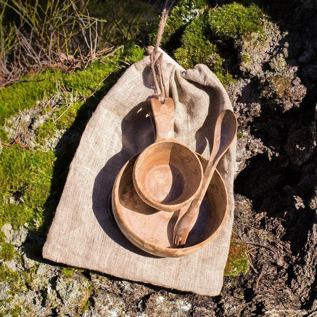 KUPILKA husă pentru vase, culoare naturală