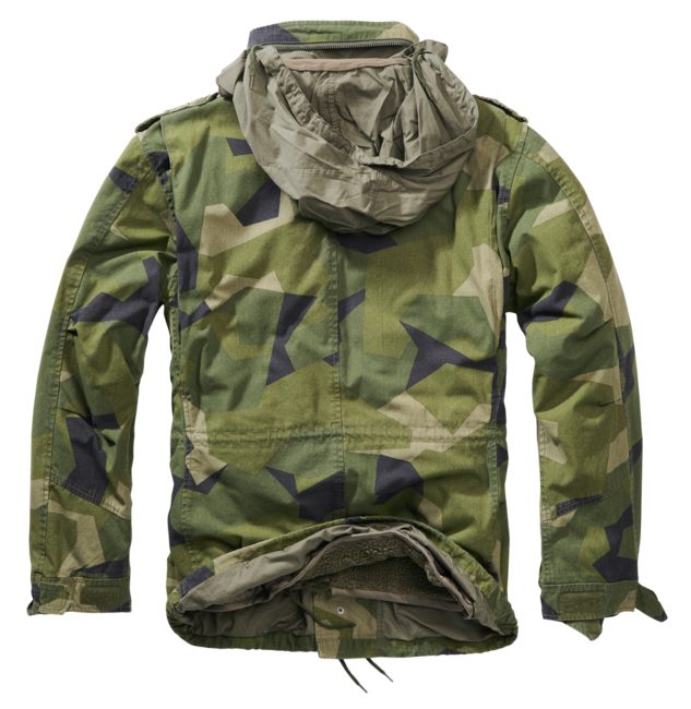 Brandit M65 Giant geacă de iarnă Swedish Camo M90
