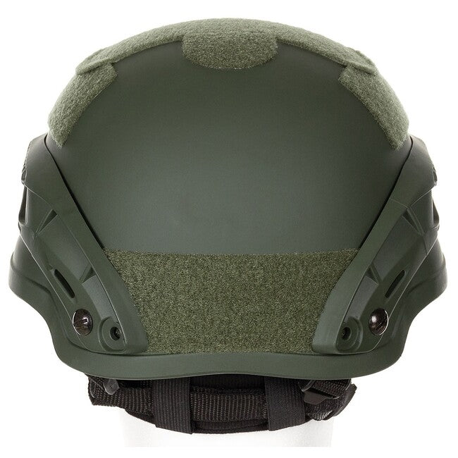 MFH cască SUA MICH 2002 din plastic ABS, OD green