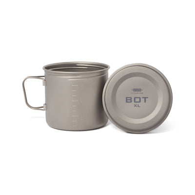 Vargo BOT XL oală pentru sticle din titan, 1,1 L