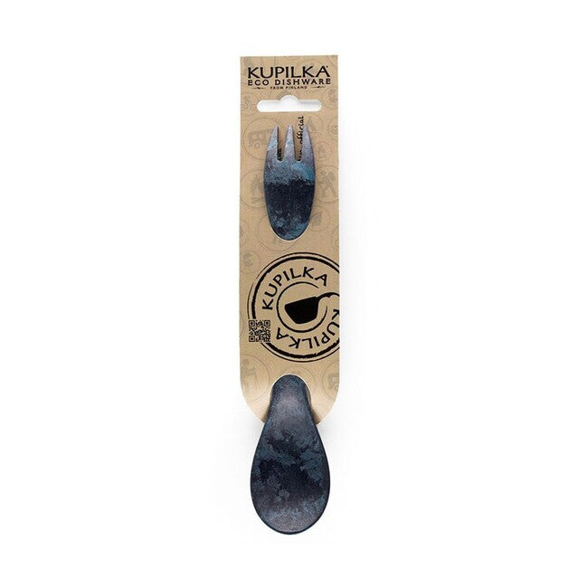 Kupilka Spork 225 lingură și furculiță într-una, albastru