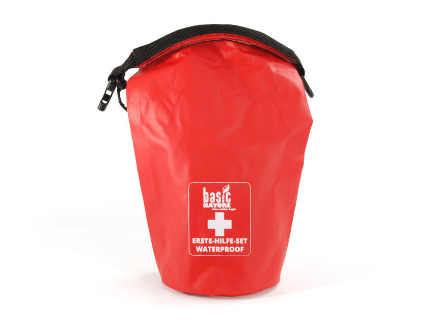 BasicNature First Aid husă impermeabilă pentru prim ajutor, roșie, 2 l