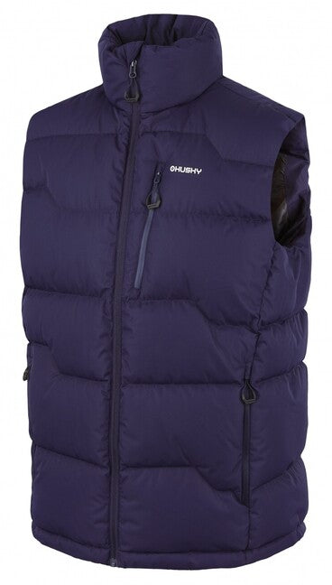 HUSKY Deep vestă cu fermoar pentru bărbați, bleumarin