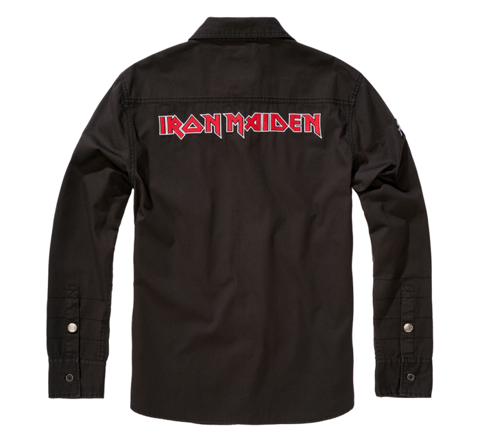 Brandit Iron Maiden Luis cămașă, neagră