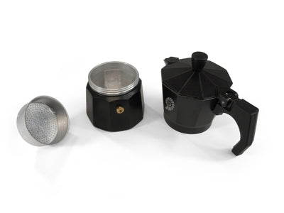 Origin Outdoors Espresso ibric pentru 6 căni, negre