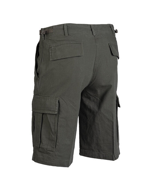 Mil-Tec BDU pantaloni scurți US rip-stop prespălat tip, oliv