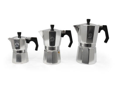 Origin Outdoors Espresso espressor pentru 9 cești, din oțel inoxidabil