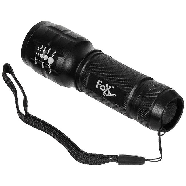 Fox Outdoor mini lanternă 3 W, focalizare