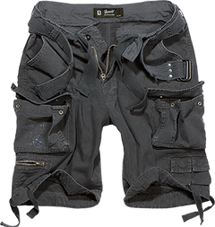 Brandit Savage Vintage pantaloni scurți, negri