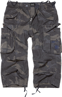 Brandit Vintage Industry pantaloni scurți 3/4, Darkcamo