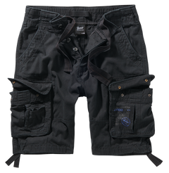 Brandit Pure Vintage pantaloni scurți, negri
