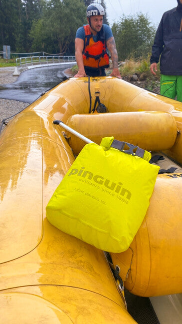 Pinguin Dry bag sac impermeabil 5 L, galben