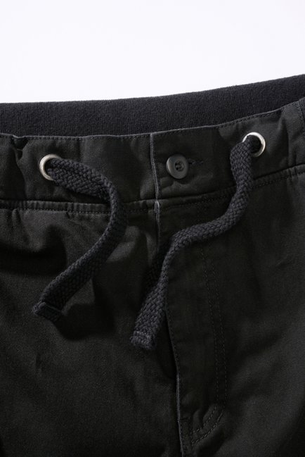 Brandit Packham Vintage pantaloni scurți, negri