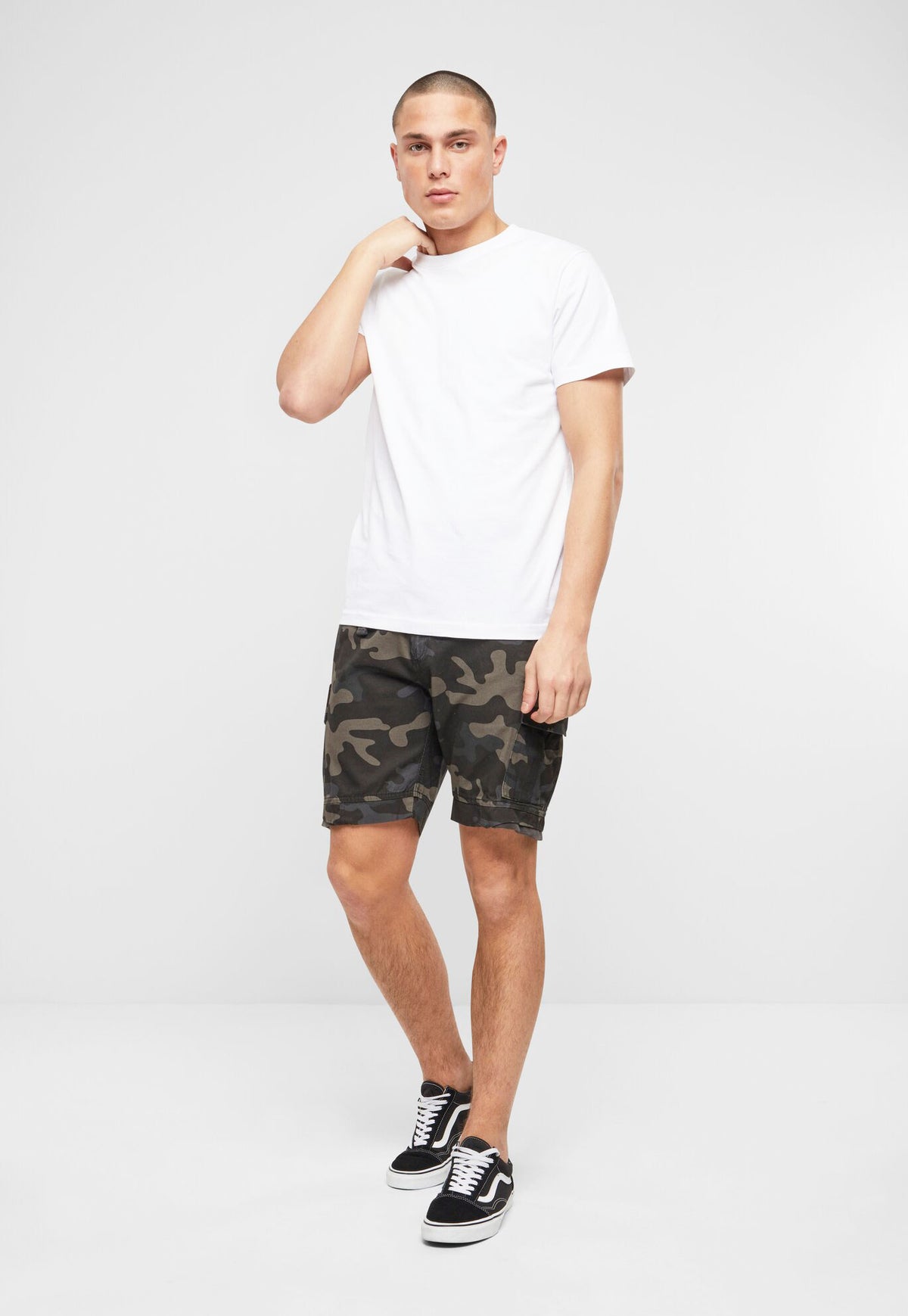 Brandit Packham Vintage kraťasy, darkcamo