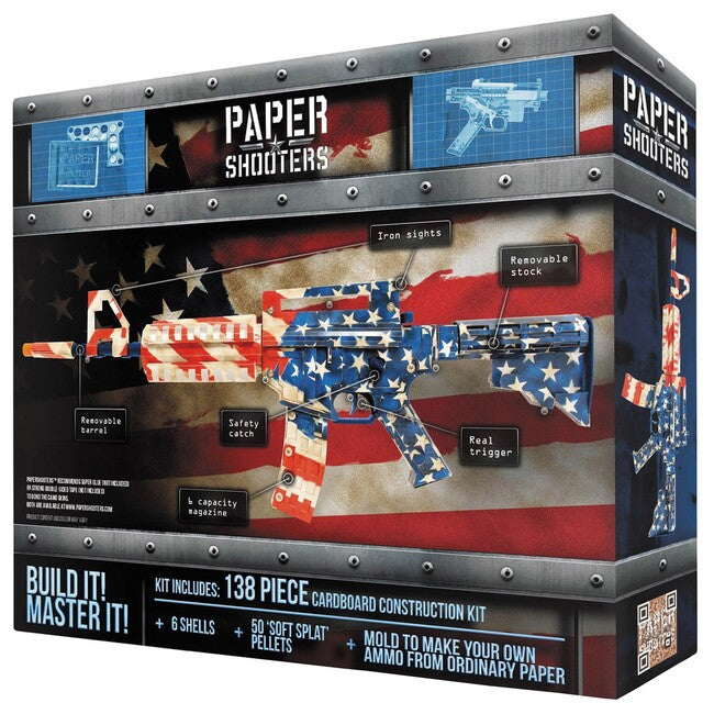PAPER SHOOTERS Patriot set pliabil de armă