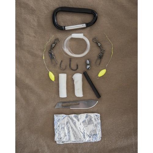 Mil-Tec set paracord supraviețuire, oliv, mic