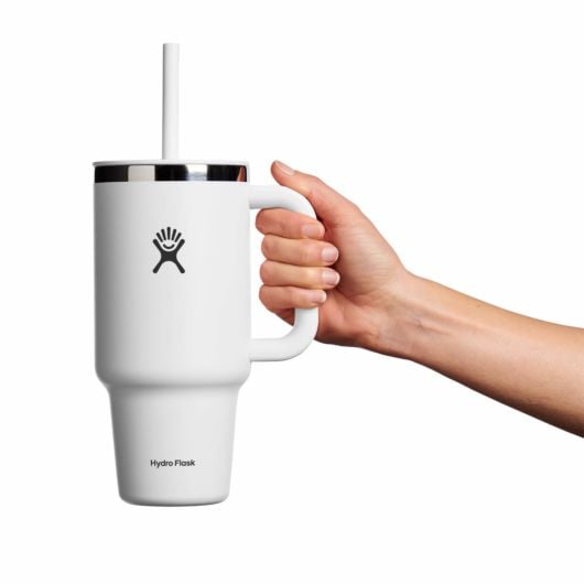 Hydro Flask All Around Travel Tumbler termocană 946 ml 32 OZ, albă