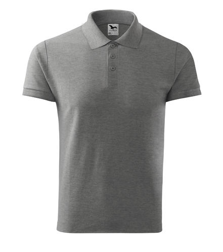 Malfini tricou polo 170g/m2, gri