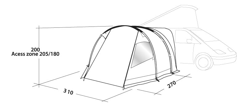 Easy Camp Shamrock cort EasyCamp