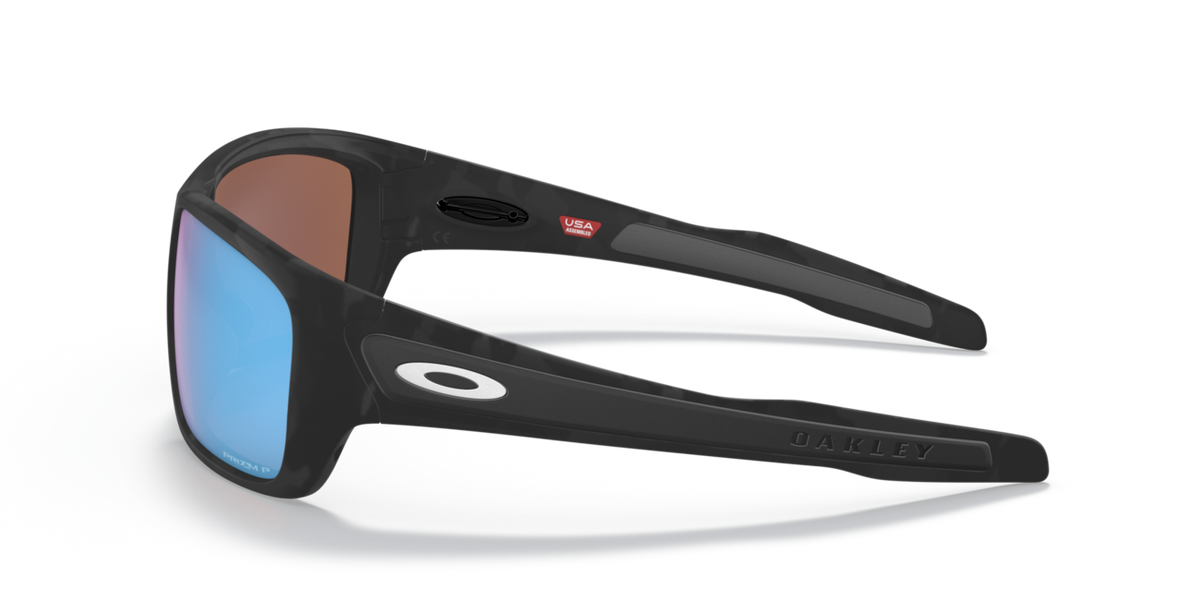 Oakley TURBINE ochelari de soare cu ramă Matte Black Camo și lentile Prizm Deep Water Polar, 65