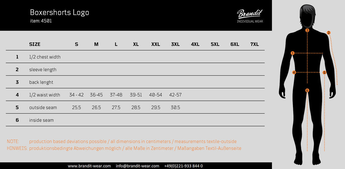 Brandit Boxeri cu Logo 2buc, alb-negru