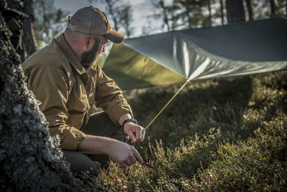 Helikon-Tex prelată Polyester Ripstop, US Woodland