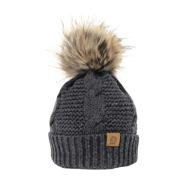 Origin Outdoors Bobble căciulă Merino, gri
