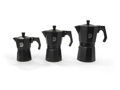 Origin Outdoors Espresso ibric pentru 6 căni, negre