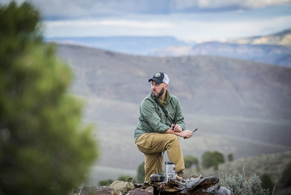 Helikon-Tex PILGRIM pantaloni, Coyote / Taiga Green